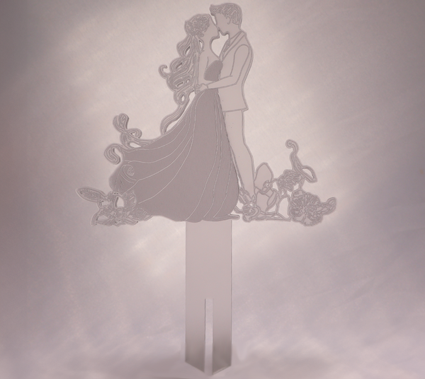 Romantiske Mat Akryl Kage Toppers – Elegante og Drømmeagtige Designs til Din Store Dag